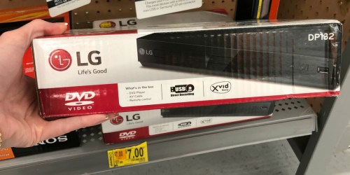 LG & Sony DVD Players Possibly Only $7 at Walmart (Regularly $35+)