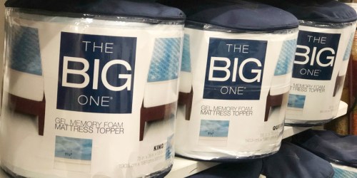 Kohl’s Cardholders: The Big One Mattress Topper AND 3 Microfiber Pillows Only $29 Shipped