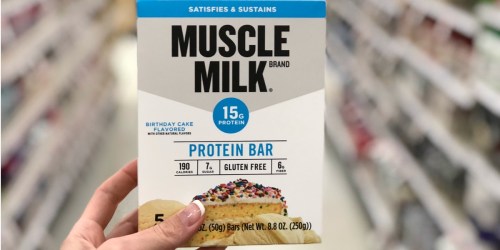 50% Off Muscle Milk Protein Bars at Target