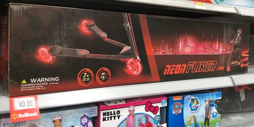 Yvolution Neon Fliker Kids Scooter Possibly Only $49 at Walmart (Regularly $99) & More