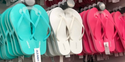 Old Navy Flip Flops for the Whole Family ONLY $1 (May 25th-28th for Cardholders)
