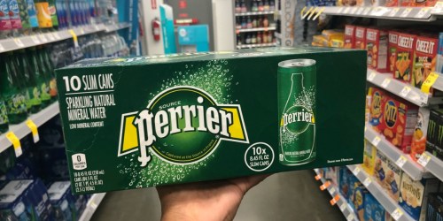 Rare $1/1 Perrier Sparkling Water Coupon = 10-Pack Only $3.99 at Walgreens