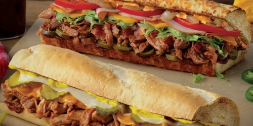 Buy 1 Get 1 Free Quiznos Pulled Pork Subs