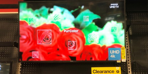 Target: Up to 50% Off Samsung Smart UHD 4K TVs