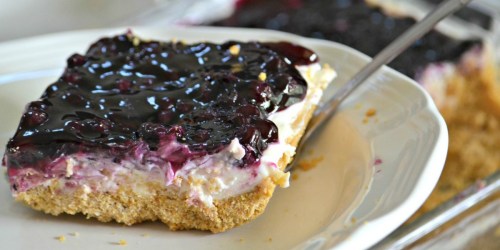 Dive Into the Blueberry Cheesecake Dessert of Your Dreams