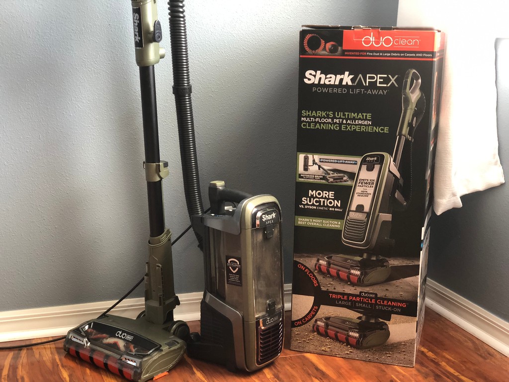 Shark APEX DuoClean vacuum review – vacuum with box