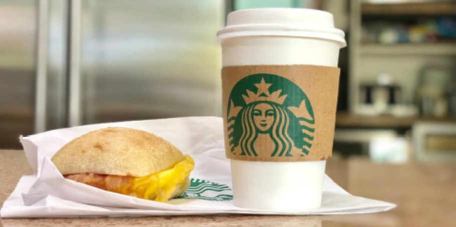 New Starbucks Pairings Menu – Score a Tall Drink AND Breakfast Item from $5!