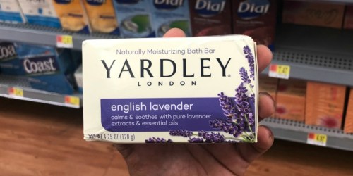 $3 Worth of New Yardley Soap Coupons = 72¢ Each at Walmart