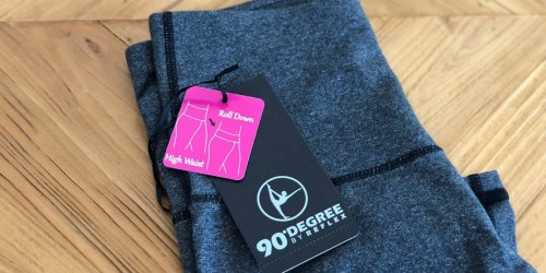 90 Degree by Reflex Women’s Leggings Only $9 Shipped (Lululemon Look-Alikes)