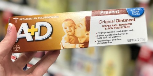 A+D Diaper Rash Ointment Only $2.67 at Target