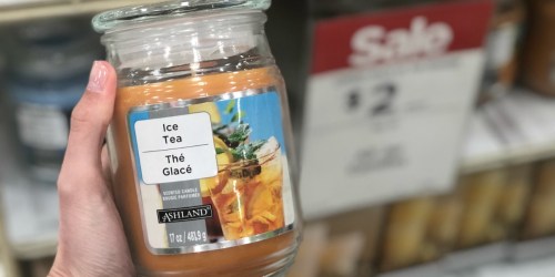 LARGE Ashland Jar Candles Just $2 at Michaels