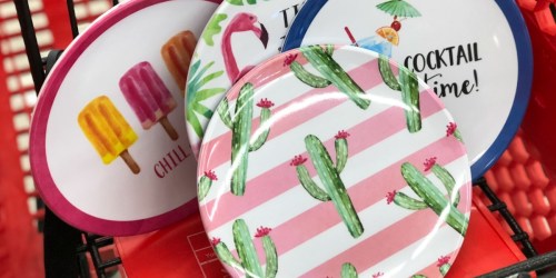 Michaels: Summer Melamine Plates ONLY 75¢ (Regularly $5) & More