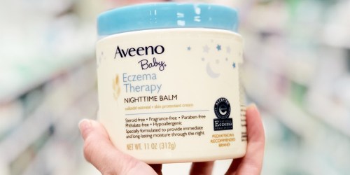 Amazon: Aveeno Baby Eczema Therapy Nighttime Balm 11oz Jar Only $11.33 (Regularly $20)