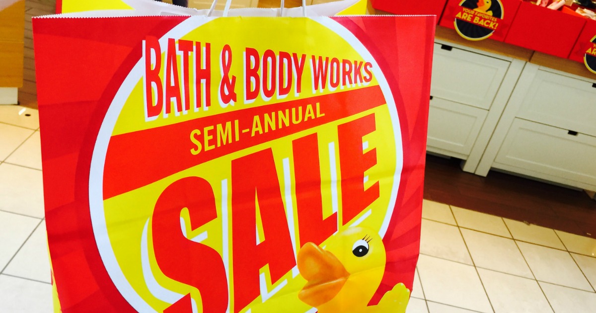 16 secrets for saving big at bath & body works – sale sign
