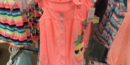 Carter’s Creepers as Low as $3.74 at JCPenney.com (Regularly $14)