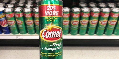 Comet Cleaner w/ Bleach Just 74¢ at Target