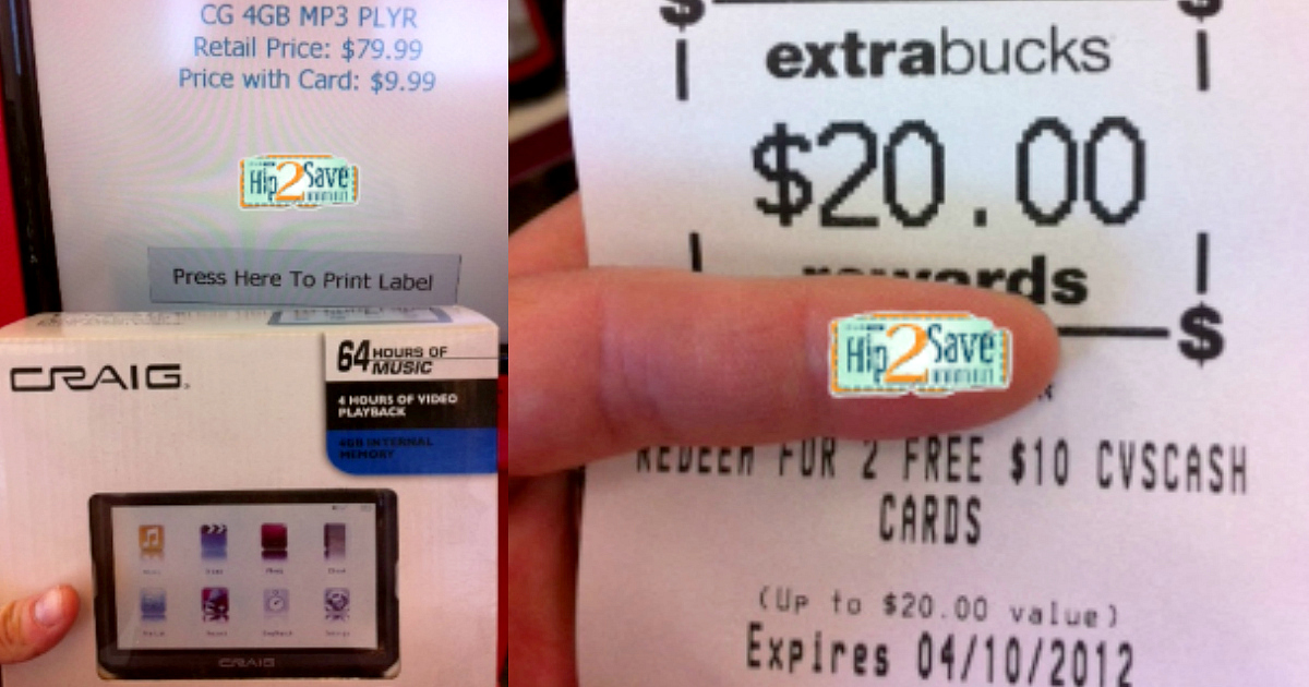 Hip2Save decade of favorite freebies and deals – CVS Craig money maker