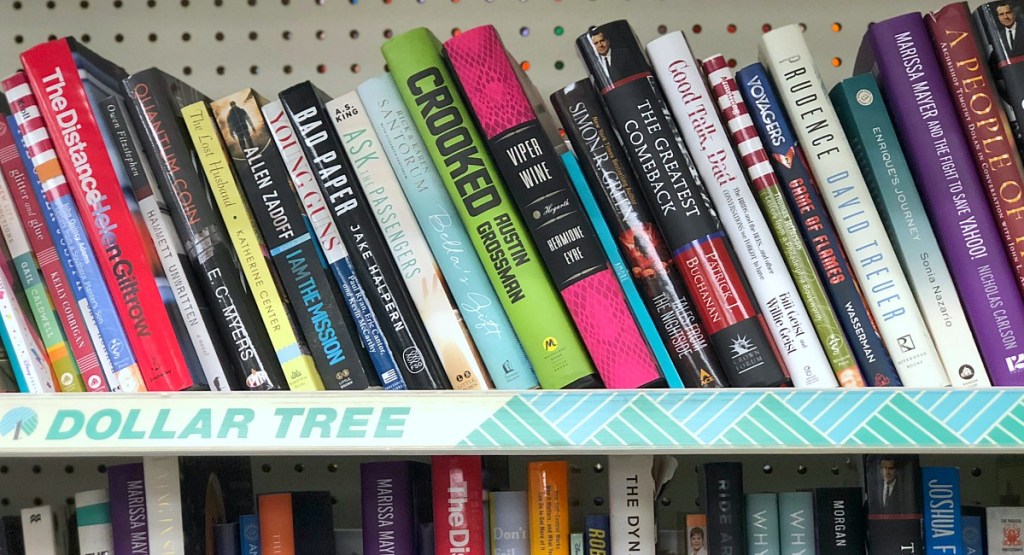 dollar tree must buys — books