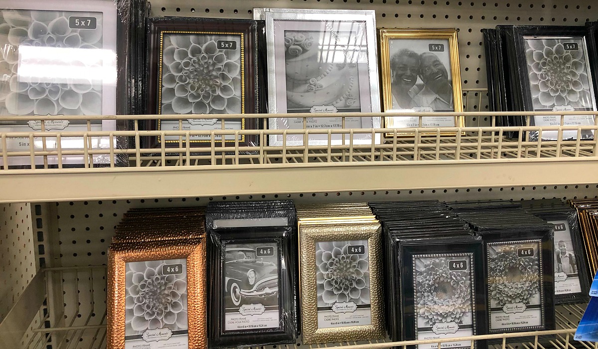 things to buy or avoid at dollar tree – buy picture frames