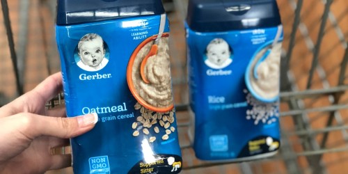 Gerber Baby Cereal Only $1.08 After Cash Back at Walmart