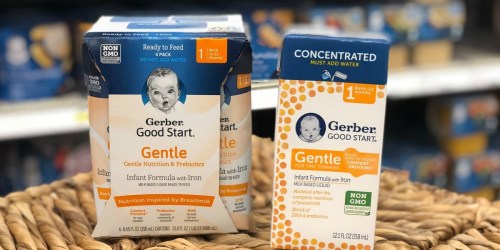 High Value $5/1 ANY Gerber Formula Coupon = Gerber Good Start Concentrate $0.49 at Target