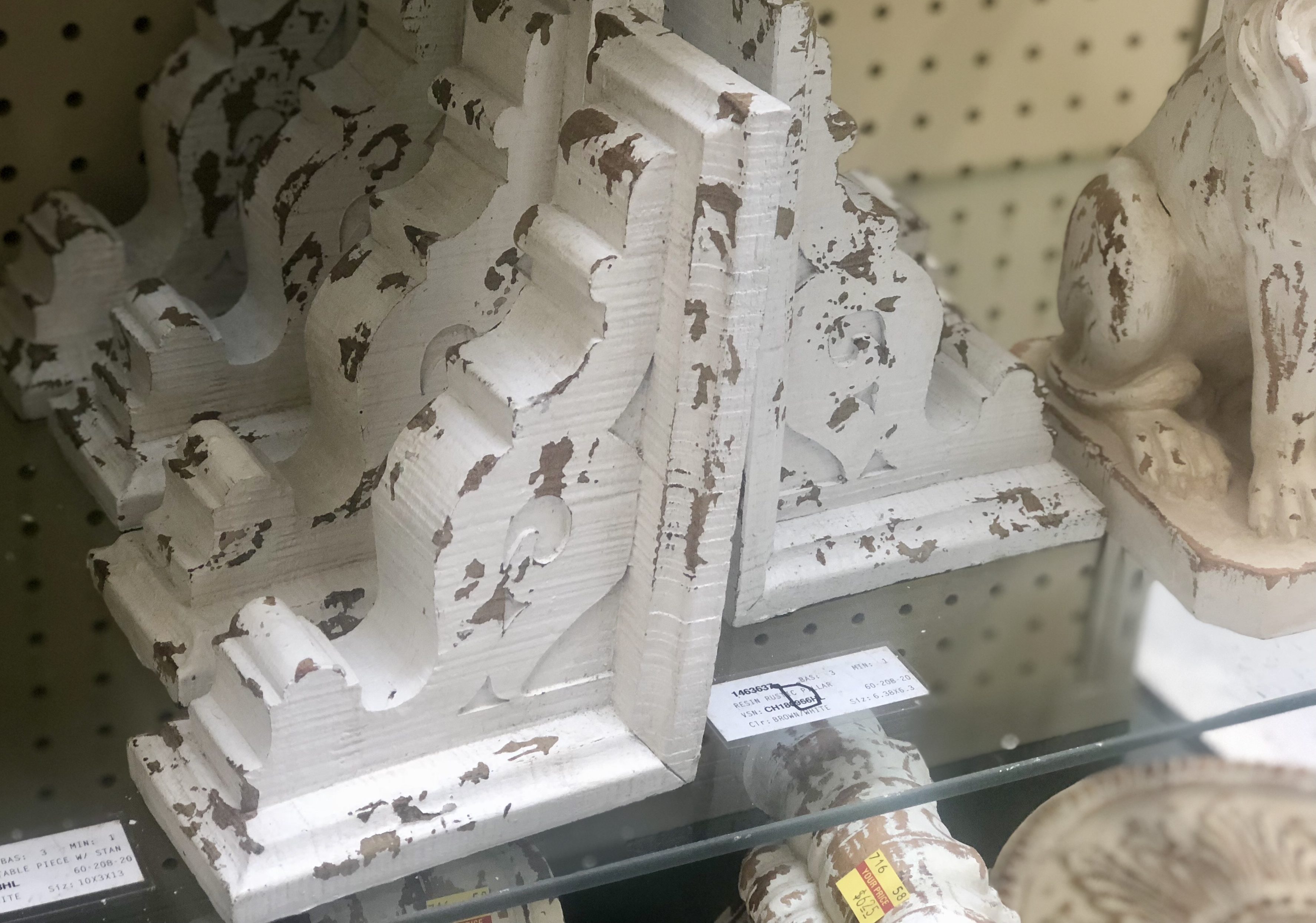 hobby lobby magnolia market corbel bookends – book ends in store