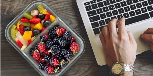 Amazon: Glass Food Storage Containers 3 Pack Only $13.99 (Comes w/ Snap Locking Lids)