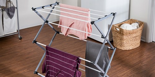 Honey-Can-Do Large Folding Steel Drying Rack Just $15 (Regularly $35)