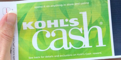 Free $5 Kohl’s Cash w/ In-Store Pickup