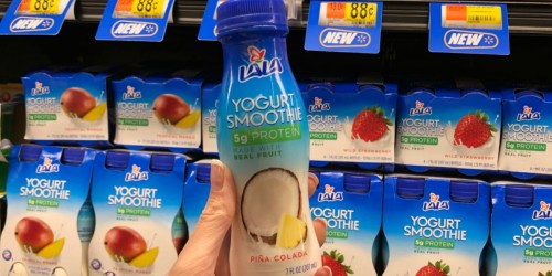 FREE LaLa Yogurt Smoothie Drink after Cash Back at Walmart (Just Use Your Phone)