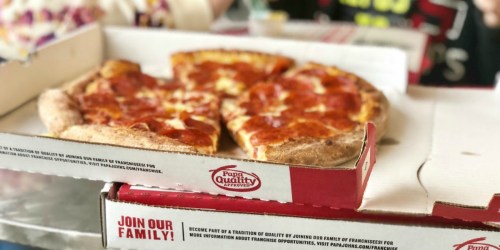 TWO Large Papa John’s Specialty Pizzas ONLY $20 + Score FREE Large Pizza for Later