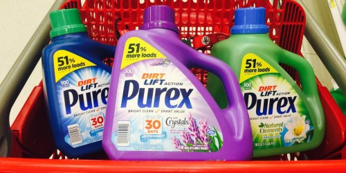 LARGE Purex 150oz Laundry Detergents Only $3.54 Each After Target Gift Card