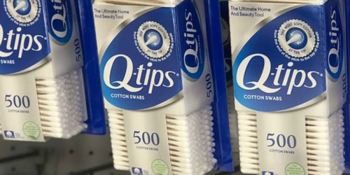 Amazon: Q-tips 4-Pack Cotton Swabs 500-Count Only $8.97 Shipped (Just $2.24 Per Pack)