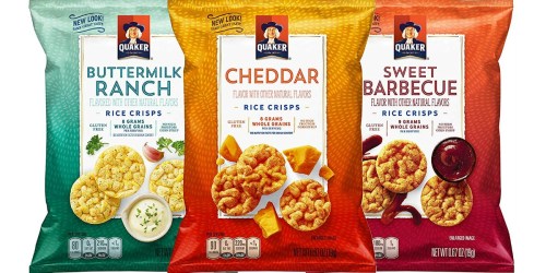 Amazon: Quaker Rice Crisps 30-Count Single Serve Bags Just $11.33 Shipped (Only 38¢ Per Bag)