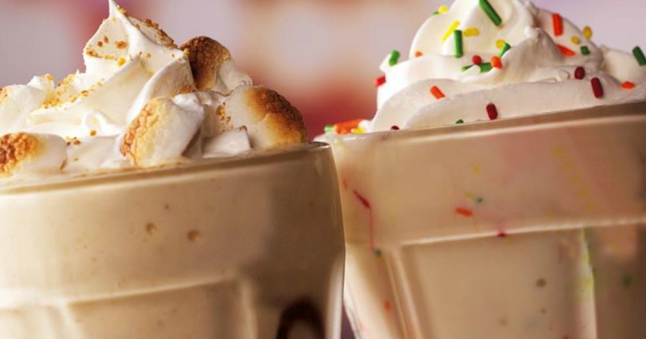 red robin milkshake