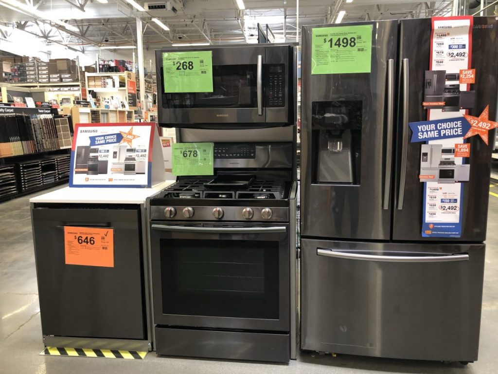 samsung appliances home depot store 2