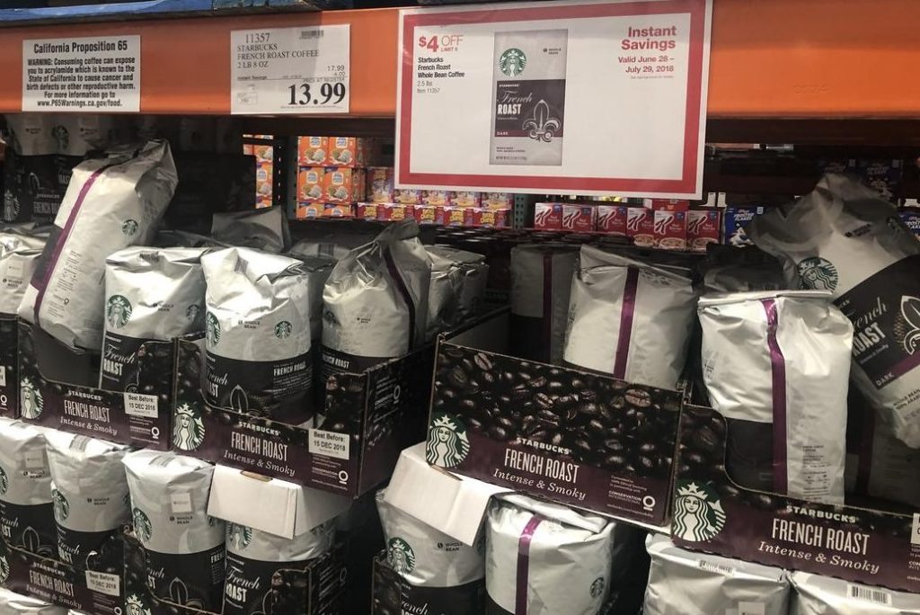 starbucks costco