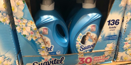Costco Members: Suavitel Fabric Softener 200 Ounce Bottle Only $6.99