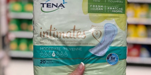 Free Tena Pads at Publix