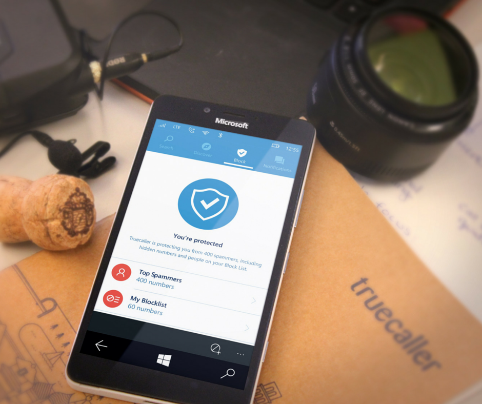 stop unwanted spam phone calls &ndash; app on a cell phone