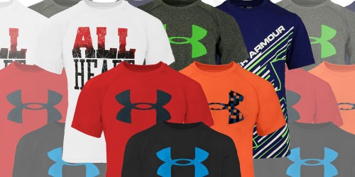 Under Armour Boys T-Shirt 3-Pack Only $23.99 Shipped (Just $8 Each)