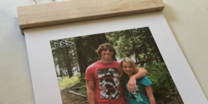 75% Off Wood Hanger Board Photo Prints + Free In-Store Pickup at Walgreens