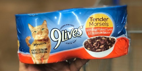 9 Lives Cat Food 24-Count Only $6.32 (Ships w/ $25 Amazon Order)