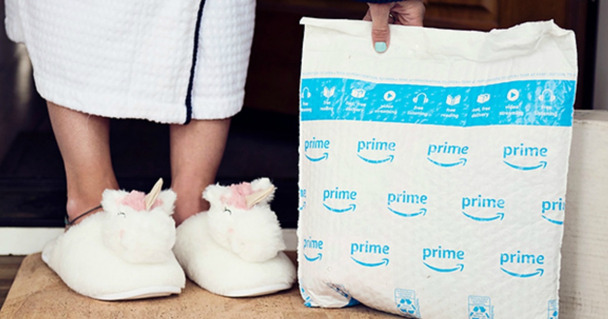 convenience and savings – collin's amazon subscribe and save order on her front stoop