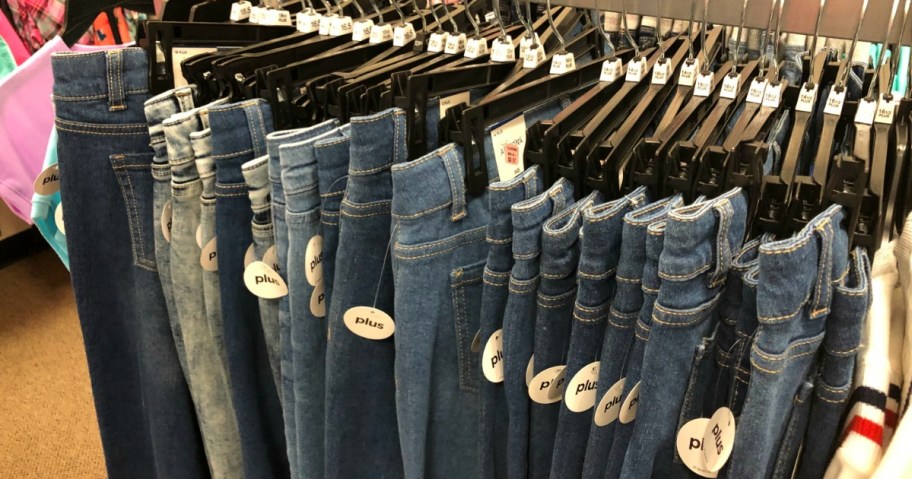 Arizona Jeans on rack at JCpenney