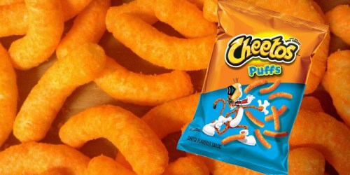 Amazon: Cheetos Puffs 40-Pack Just $9.79 Shipped (Just 25¢ Each)