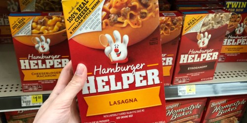 Hamburger Helper Only 87¢ Each at Dollar General