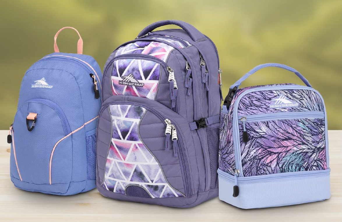 back to school deals supplies backpacks lunch bags – high sierra backpacks and lunchbag