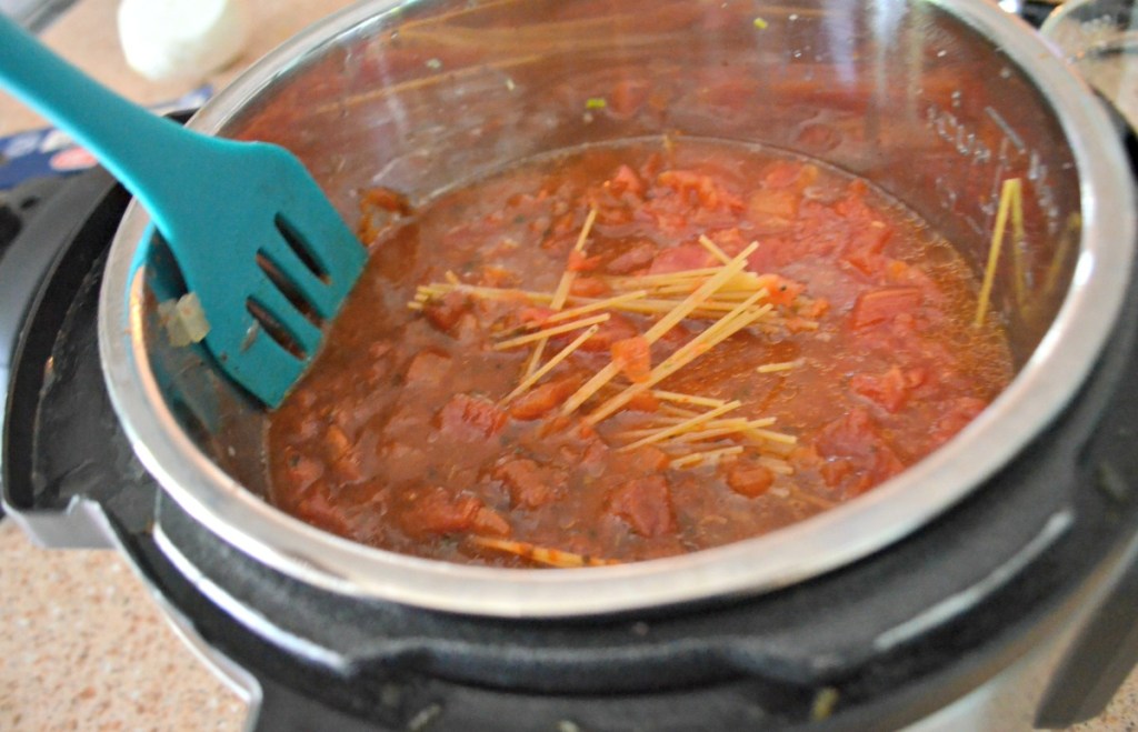 instant pot spaghetti