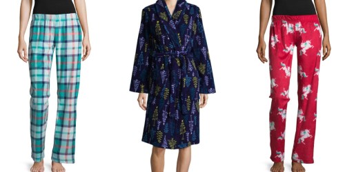 Women’s Pajama Pants as Low as $1.39 at JCPenney.com + More